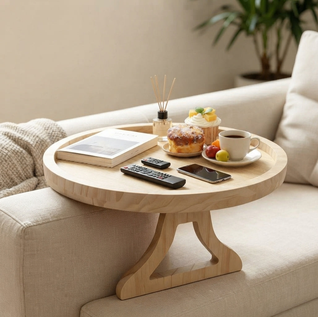 SofaSide Wooden Tray